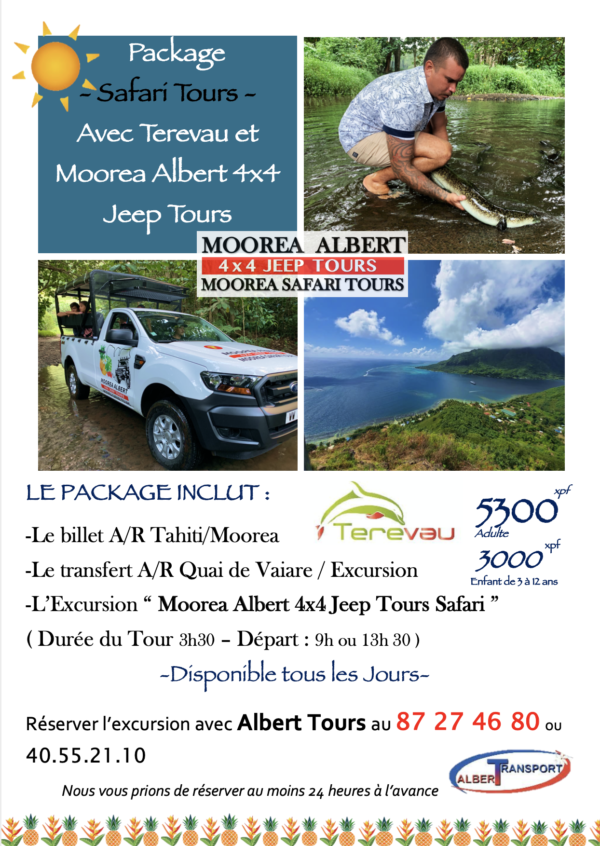 Safari terevau off